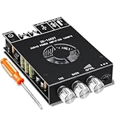 Daakro ZK-1602T Bluetooth Amplifier Board,160W+160W 2.0 Channel Amp Board with Treble and Bass Co...