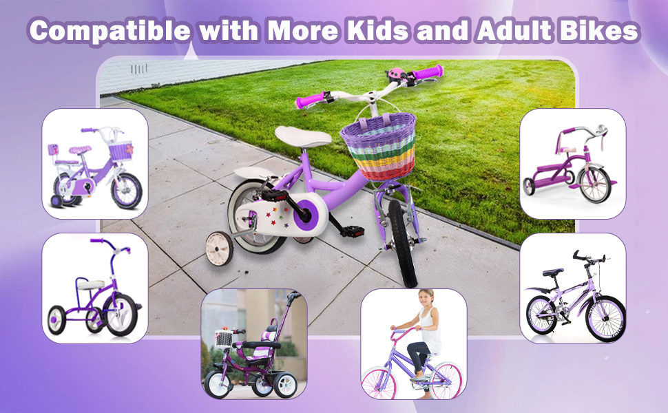 Bike Basket Kids Front