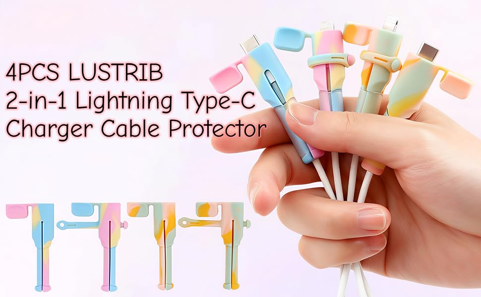 2-in-1 Lightning Type-C Protector