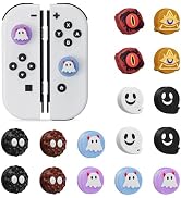 JINGDU 16PCS Switch Thumb Grip Caps Compatible with Switch/OLED/Lite Joycon, Silicone Switch Joys...