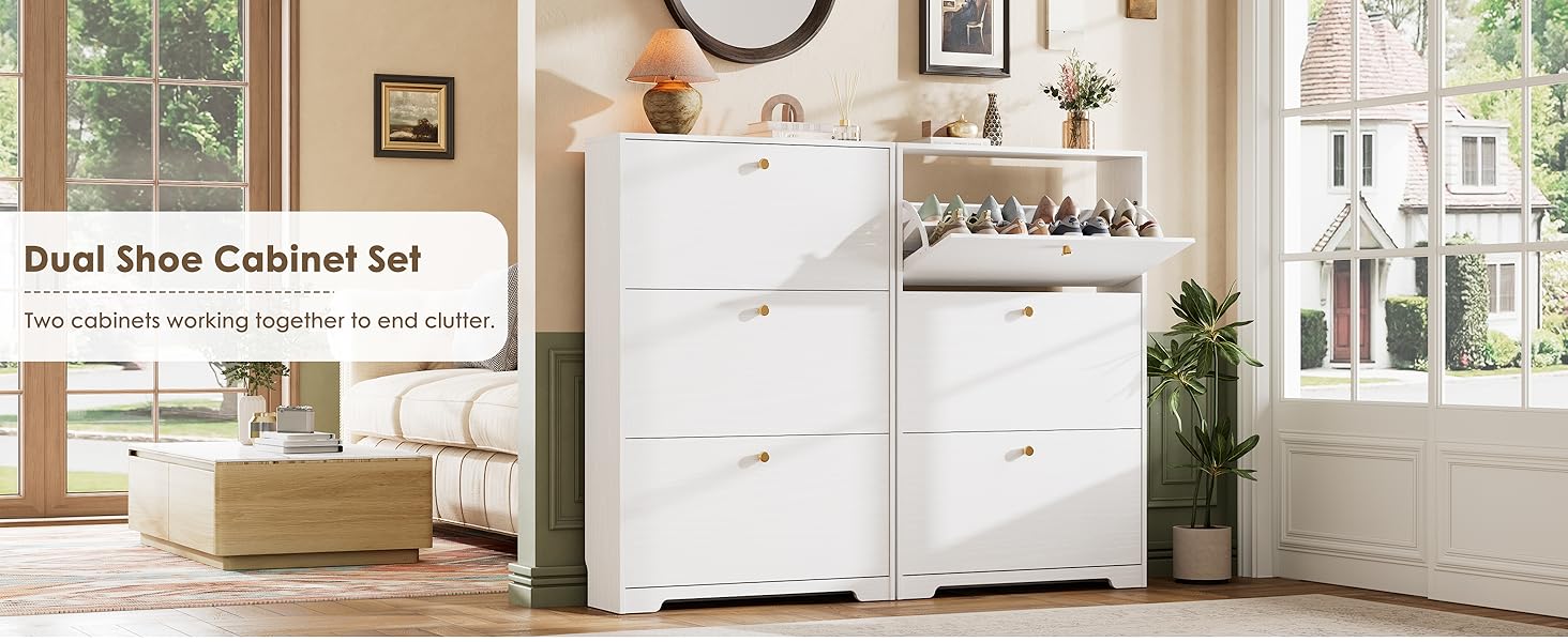 shoe cabient storage for entryway