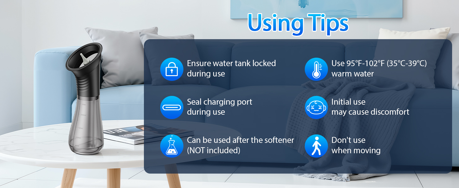 using tips water ear cleaner