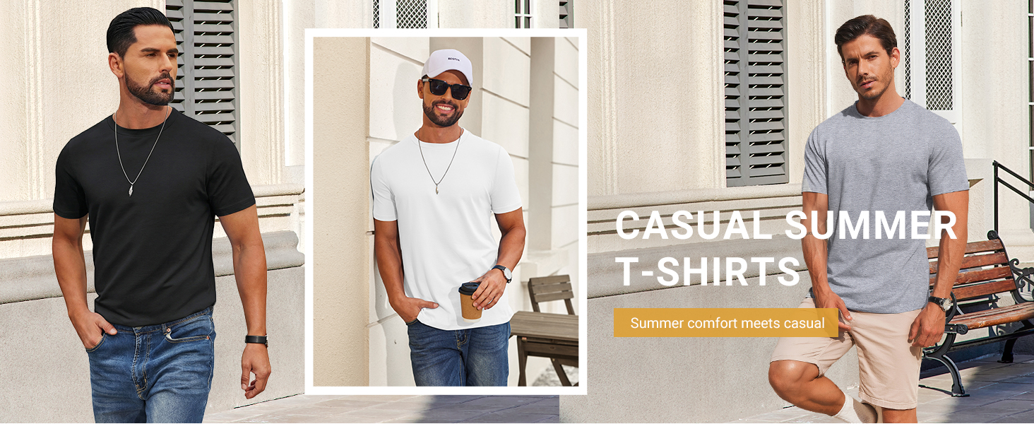 short sleeve mens tee shirts
