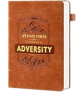 CAGIE Lined Journal for Writing, Christian Journals Notebook for Men 100 gsm 256 Pages, A5 Leathe...