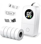 Phomemo Label Maker Machine with Tape, D30D Smart Screen Mini Bluetooth Label Maker, Small Portab...