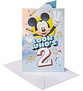 American Greetings 2nd Birthday Card (Mickey Mouse)