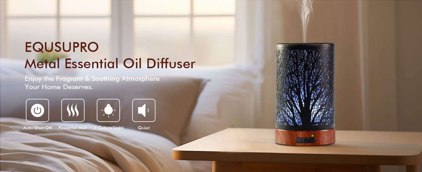 Metal Aromatherapy Oil Diffuser-1