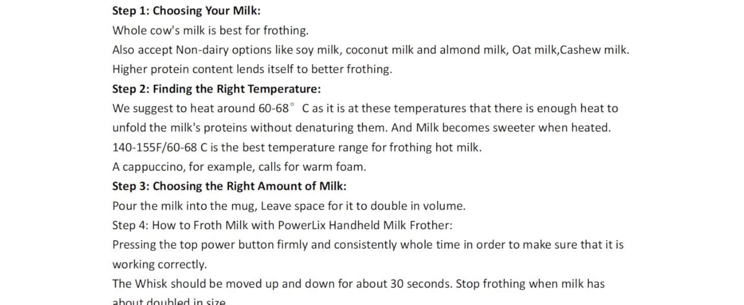 milk frother