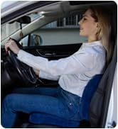 car seat cushion and lumbar pillow