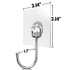 adhesive hooks heavy duty