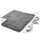 Pure Enrichment PureRelief XXL (20" x 24") Electric Heating Pad for Back Pain and Cramps - 6 In...
