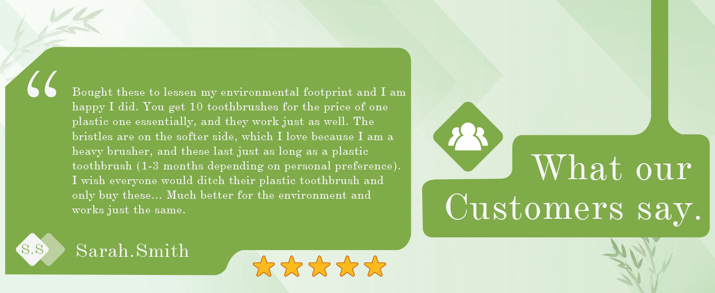 natural bristle toothbrush