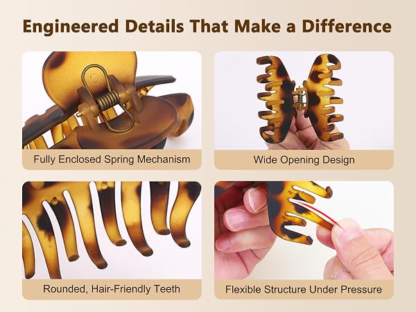 Matte Hair Claw