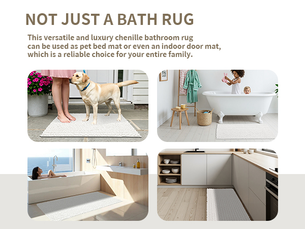 bathroom rug