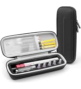 Krypthos Diabetic Supplies Travel Carrying Case, Daily Use Insulin Pen Holder Case for Insulin Vi...