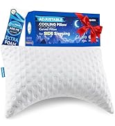 btasleeep Side Sleeper Pillows for Neck & Shoulder Comfort - Ergonomic Curved Crescent Design, Ad...