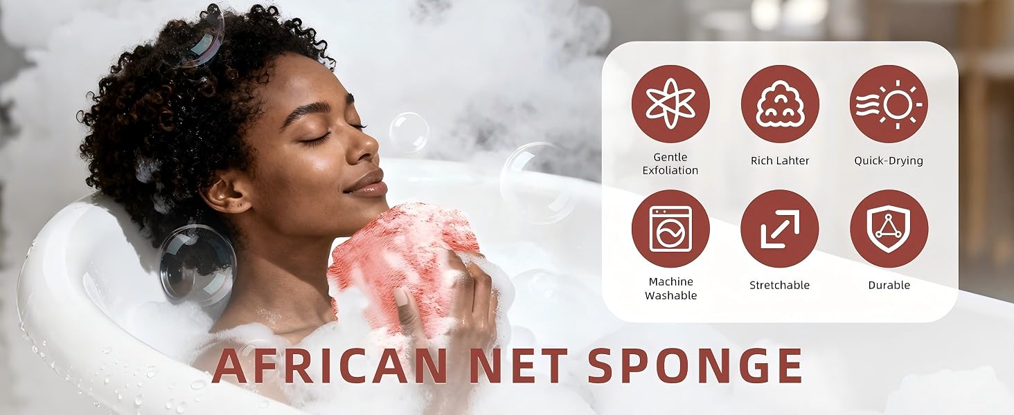 African Net Sponge Authentic