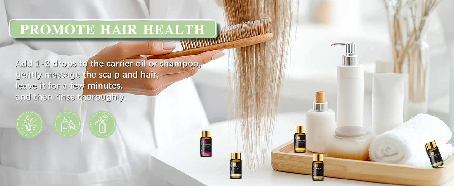 essential oils for hair