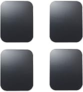 SALEX Replacement Metal Plates Set for Magnetic Car Phone Holder, Wall & Air Vent Mount, Cases, M...