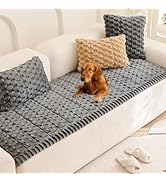 Mivnue Pet Couch Cover, Couch Covers for Dogs, Washable Dog Sofa Covers Couch Protector, Fuzzy No...