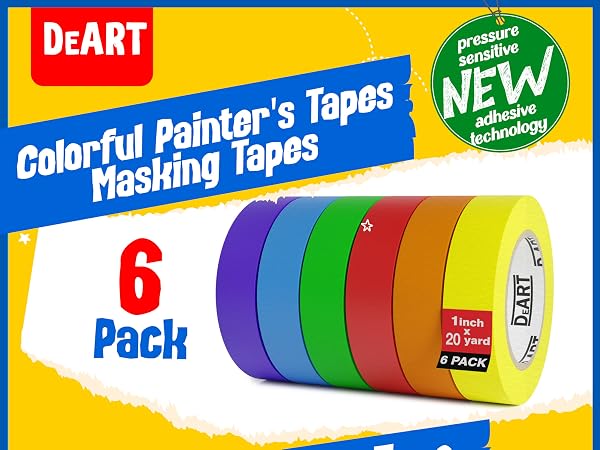 paper tape colored masking tape colored tape painters tape kids tape colorful tape