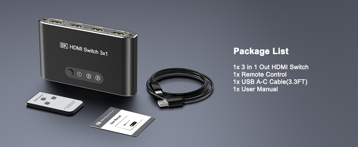 HDMI Switch for Monitor
