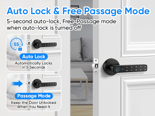 Smart Door Lock with Knob