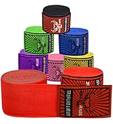 BEAST RAGE Boxing Hand Wraps for MMA Kickboxing Wrist Wraps Professional Adult 180" Semi-Elastic ...