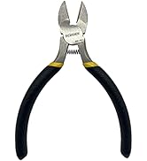 5" Side Cutters, BOOSDEN Small Diagonal Cutting Pliers, Mini Side Cutting Pliers, Spring Loaded W...