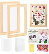 Aboofx Paper Making Kit, A6 Small Size Paper Making Screen Frame Kit, Wooden Mold and Deckle with...