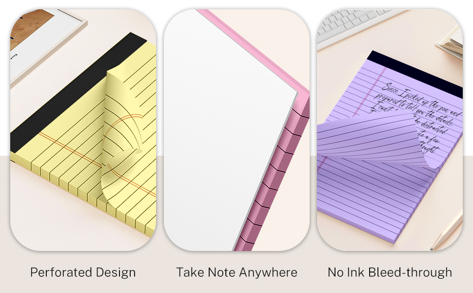 legal pads