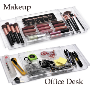 office desk supplies drawer organizer tray