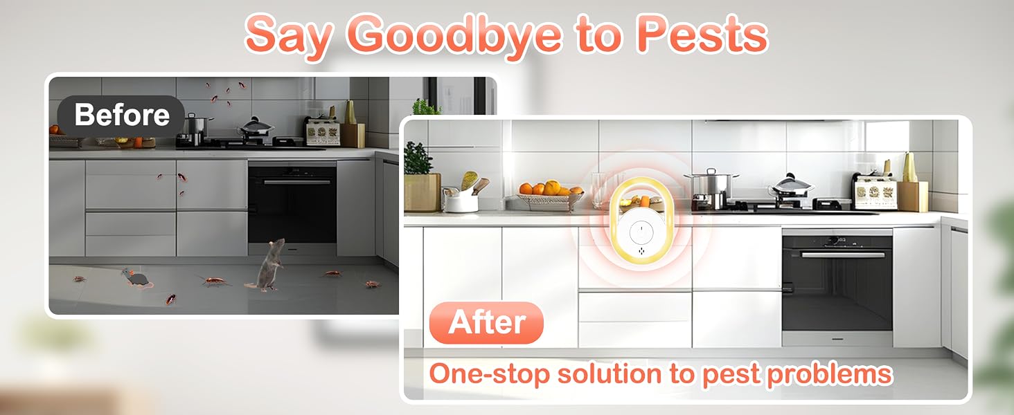 mouse noise repellent plug in