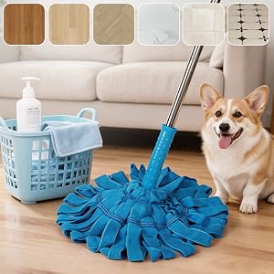 Self-Wringing Twist Mop