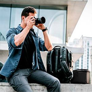 S-ZONE Water Resistant Camera Insert Bag with Sleeve Camera Case