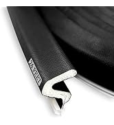 LSGCQ Kerf Weather Stripping Door Seal Strip 26 Ft Q Foam Door Weatherstrip Seal with Slot Card S...