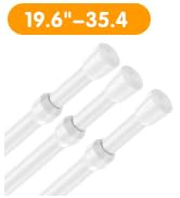 Artoshin 6 Pcs Window Security Bars,Adjustable Sliding Glass Door Bar.