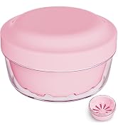 Mckkor Leak Proof Denture Case, Denture Cups Bath,Dentures Container with Basket Denture Holder f...