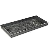 Good Directions Medium Boot Tray, Double Circles Multi-Purpose All Weather Decorative Boot Tray, ...