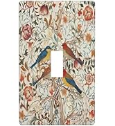 Decorative Art Light Switch Covers William Morris Single Toggle Wall Plate Decorative Switchcover...