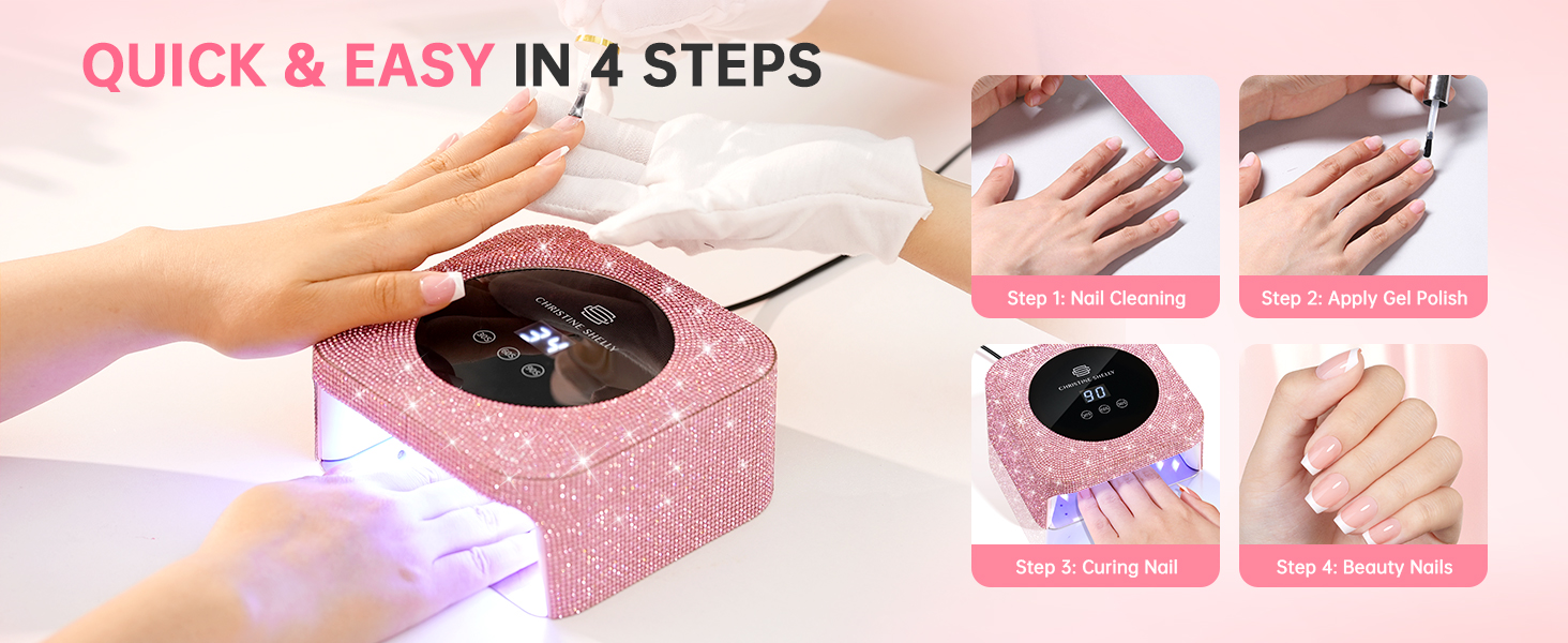 mini uv nail lamp