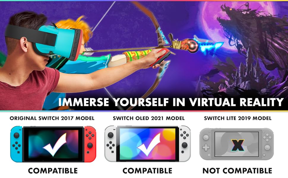 Orzly Nintendo Switch VR Headset