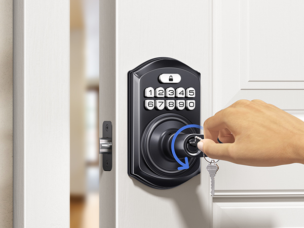 Includes backup keys for emergency access