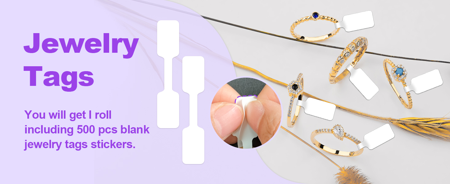Jewelry Identification Label
