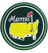 Master Golf Patch-3 Inches Iron On/Sew On Embroidered Applique Patch, Golf Lover Embroidery Patch...