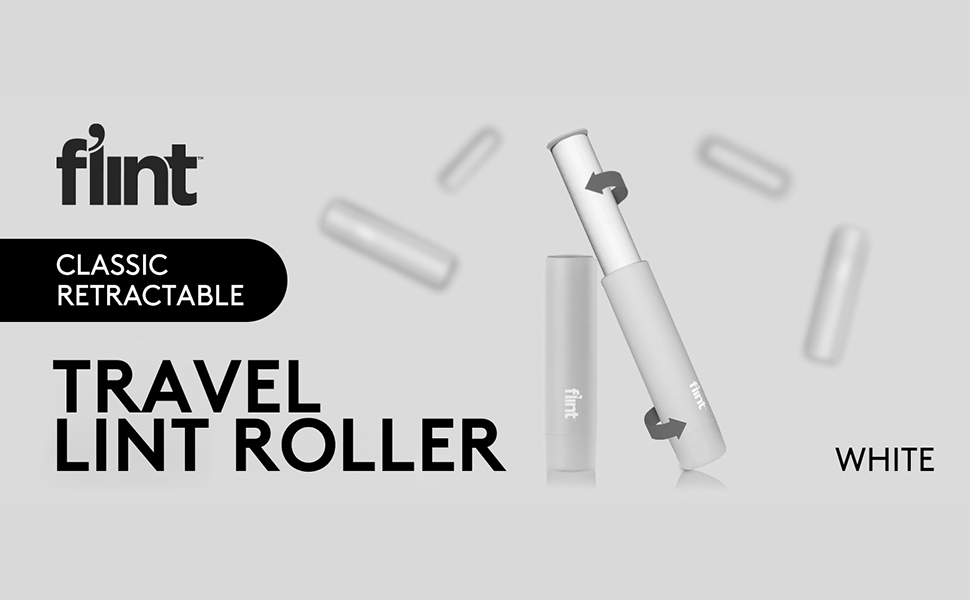 Lint roller White