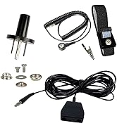 Static Care ESD Mat Workstation Ground Kit - 15' Common Point with Banana Plug, Universal Snap Ki...