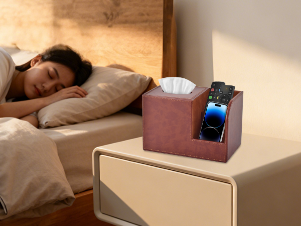 XNONE PU Leather Tissue Box Cover