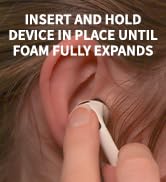 Comply memory foam in ear expansion