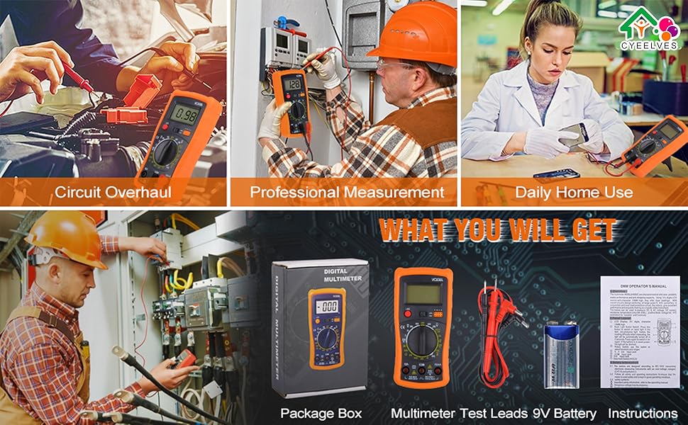 Cyeelves Digital Multimeter